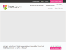 Tablet Screenshot of inextcom.fr